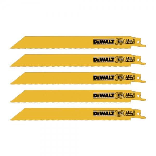 디월트 DW4809 두꺼운 금속용 컷소날 203mm 5P