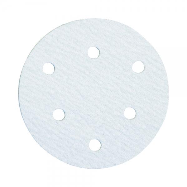 태양연마 목공용 종이 원형사포 125mm 6H 100매