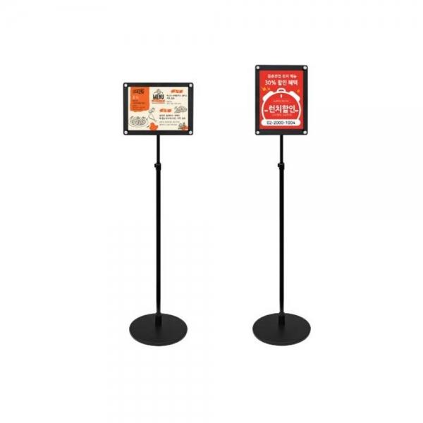 노프레임 포스터스탠드 블랙 PLS-N4B