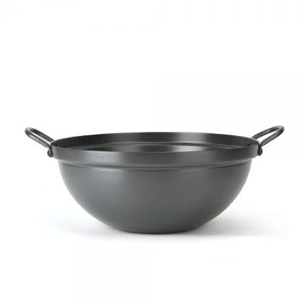 업소용 경질 양수 튀김팬 튀김솥 50호 50.5cm