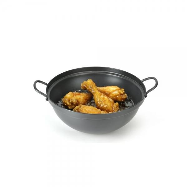 업소용 경질 양수 튀김팬 튀김솥 38호 38.5cm