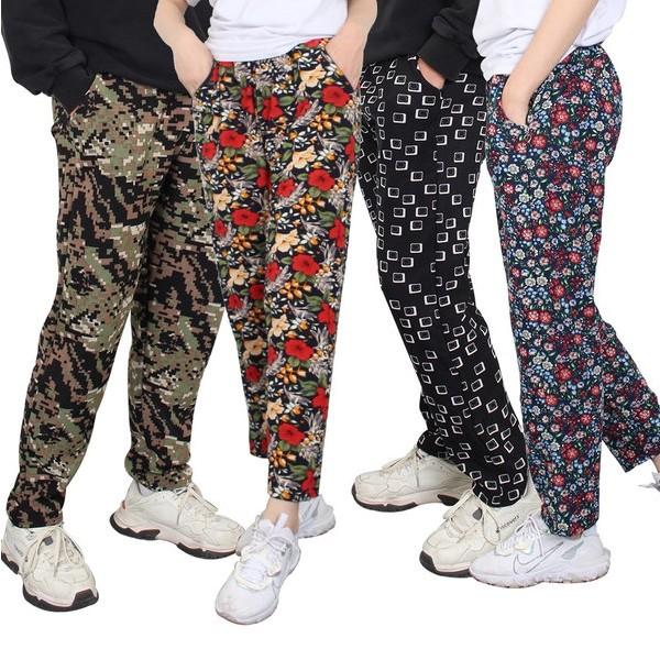 남/여 바지 편한 고무줄바지 기모바지 한파대비털바지 겨울작업복 단체용겨울바지 랜덤발송