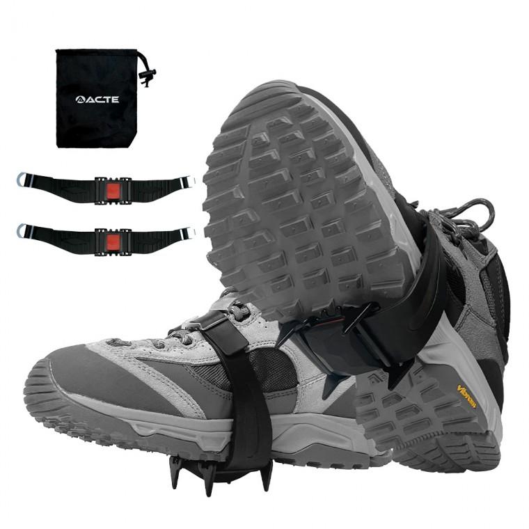 원밴드 아이젠 국산 밴드형 4P 도시형 휴대용 미니 출근길 스파이크 등산 빙판 눈길 미끄럼방지 한라산