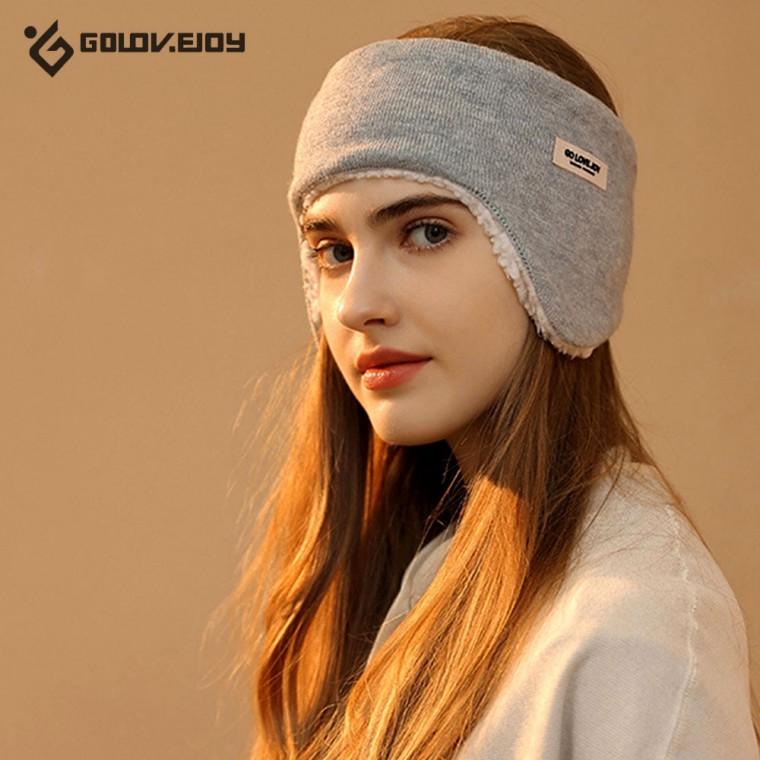정품 GOLOV.EJOY 여성용 방한 이어밴드 보온 털안감 아웃도어 귀마개 안대 등산 캠핑 낚시 스포츠 야외활동