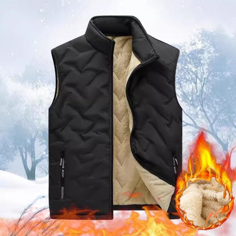 누빔융기모패딩조끼 패딩조끼 방한조끼 남자조끼