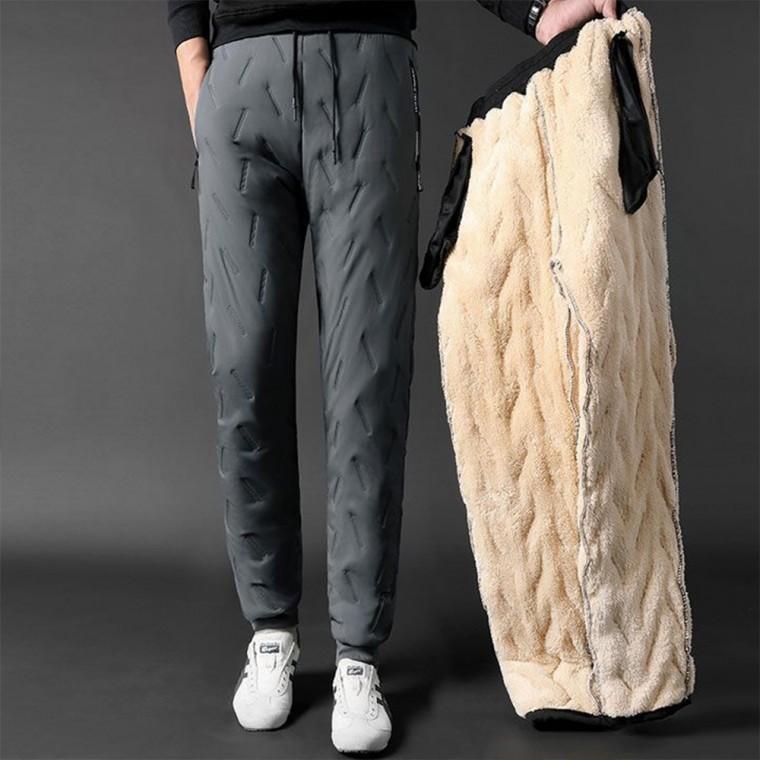 겨울 융털 방한 트레이닝 츄리닝 팬츠 기모바지