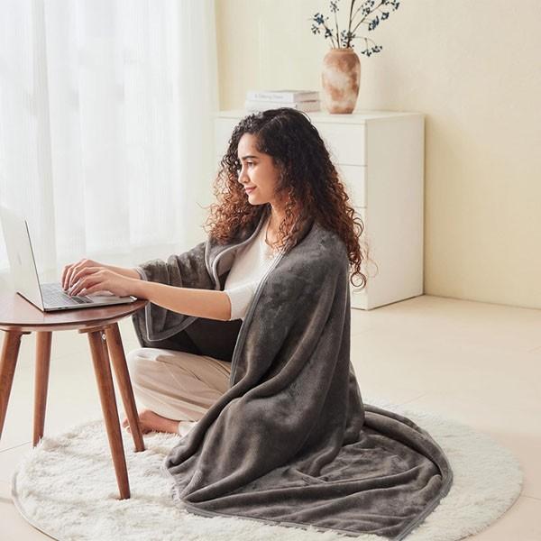 은창]커버 세트 포근 버튼 무릎 담요 무릎담요 담요 선물 단체 겨울 보온 사무실 휴대용 담요 무릎 극세사
