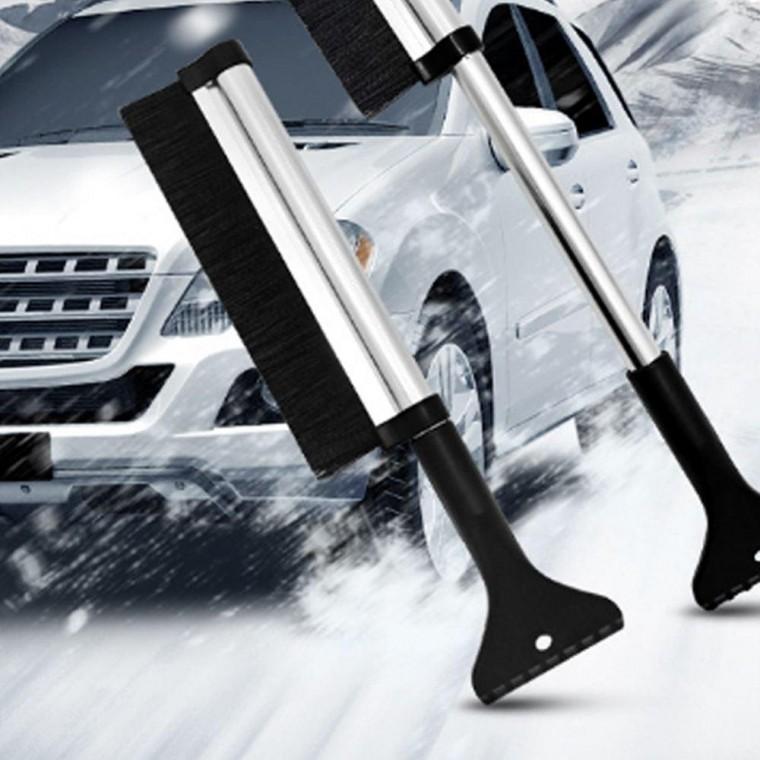 길이 조절 눈성에 제거 스크 래퍼 자동차 차량 용품 겨울 한파 비 눈얼음 성에스크