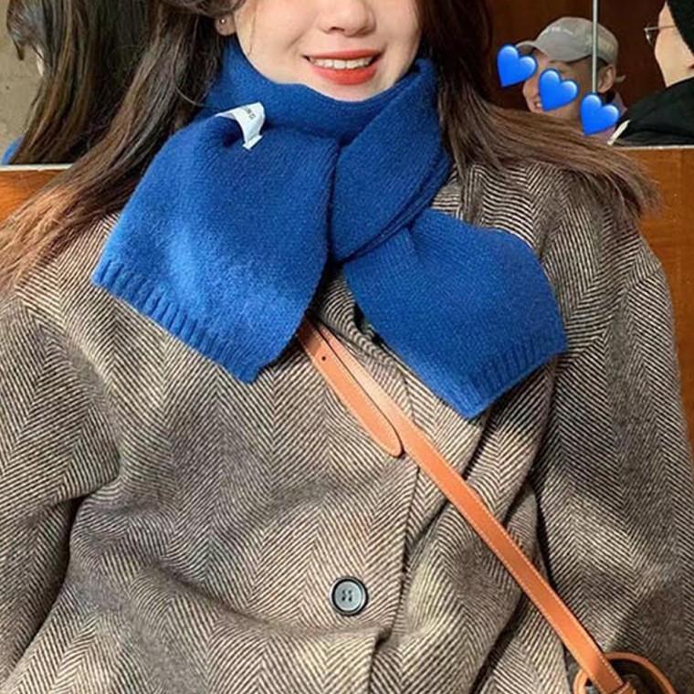 플라잉 니트머플러 여성스카프 반다나 목도리 머플러 워머
