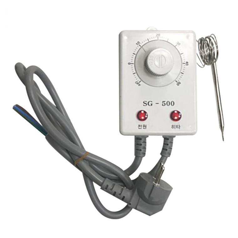 KC 실외 정온선 줄센서 온도조절기 다이얼형 센서봉 자동 센서 동파 방지 수도관