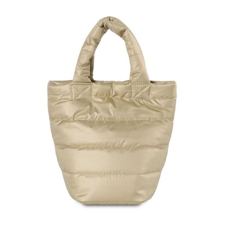 여성 겨울 패딩 토트백 미니가방