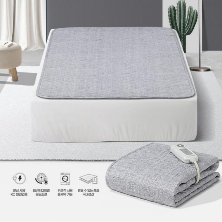 싱글 전기요 한파 미니 중 전기장판 캠핑 전기매트 빨아쓰는 온열매트 전기매트 차박난방