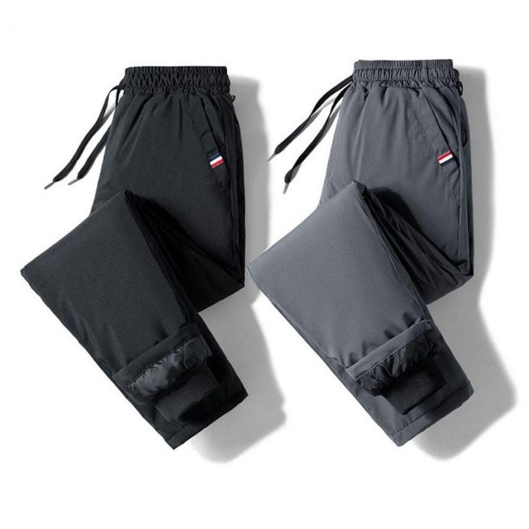 2컬러 남성 패딩 겨울 솜바지 따뜻 보온 융털 작업복 방한 팬츠 바지 솜 남성 겨울 남자 한파