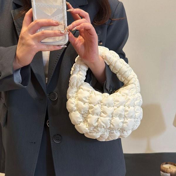 여성 데일리 미니 패딩백 구름가방 퀼팅백 휴대폰가방
