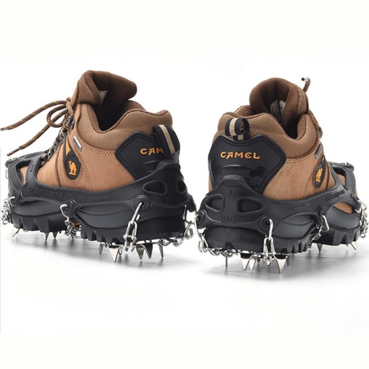 미끄럼방지 휴대용 아이젠 신발 등산 13피크 빙판