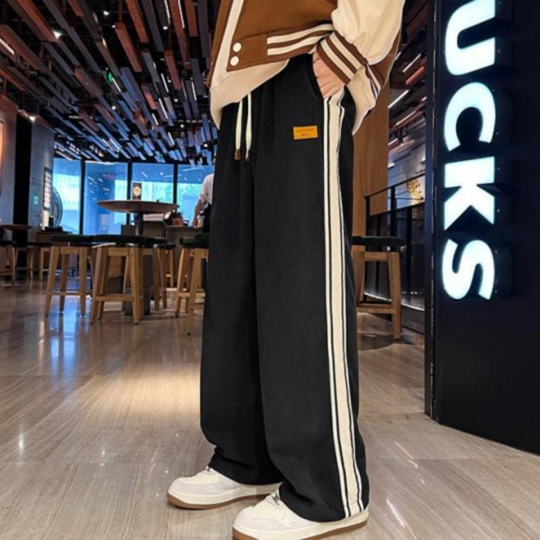 현장 소재 겨울 옆라인 일복 코듀로이 바지 포인트 한파 방한 약기모 패치 기모 남성