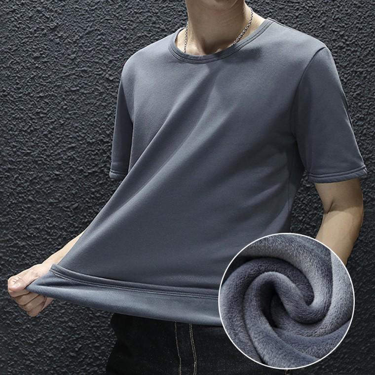 캐프 안감기모 반팔 티셔츠 이너티 홈웨어 SD-251135