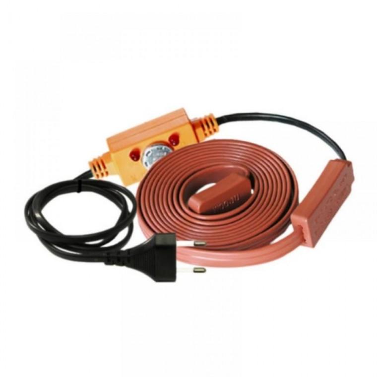 2m 온도감지 센서 배관 감는 전기 열선 히팅 히터 케이블 전열 발열 선 동파 동결 방지