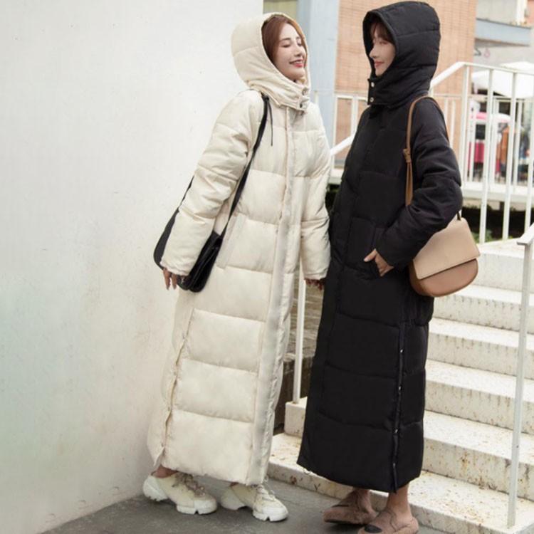 여자롱패딩 여자캐주얼롱패딩 여자롱아우터 여자캐주얼롱아우터 여자검정롱패딩 여자아이보리롱패딩
