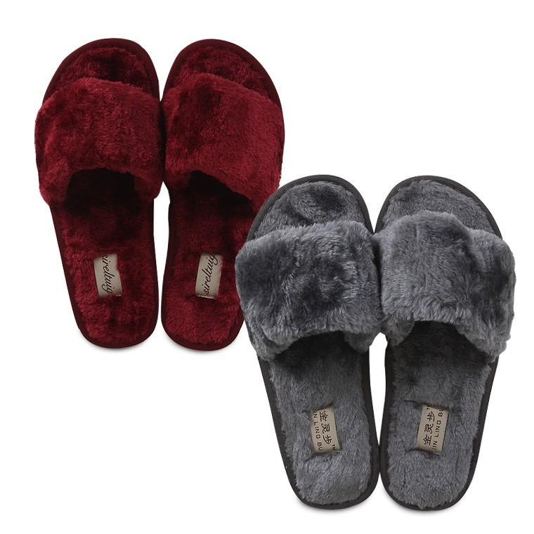 [패션밍크] 털실내화 방한슬리퍼 털슬리퍼 방한실내화 겨울슬리퍼 겨울실내화