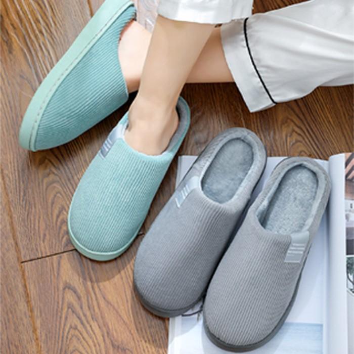 골지 반목 슬리퍼/ 털슬리퍼 / 실내화 / 사무실 / 거실화