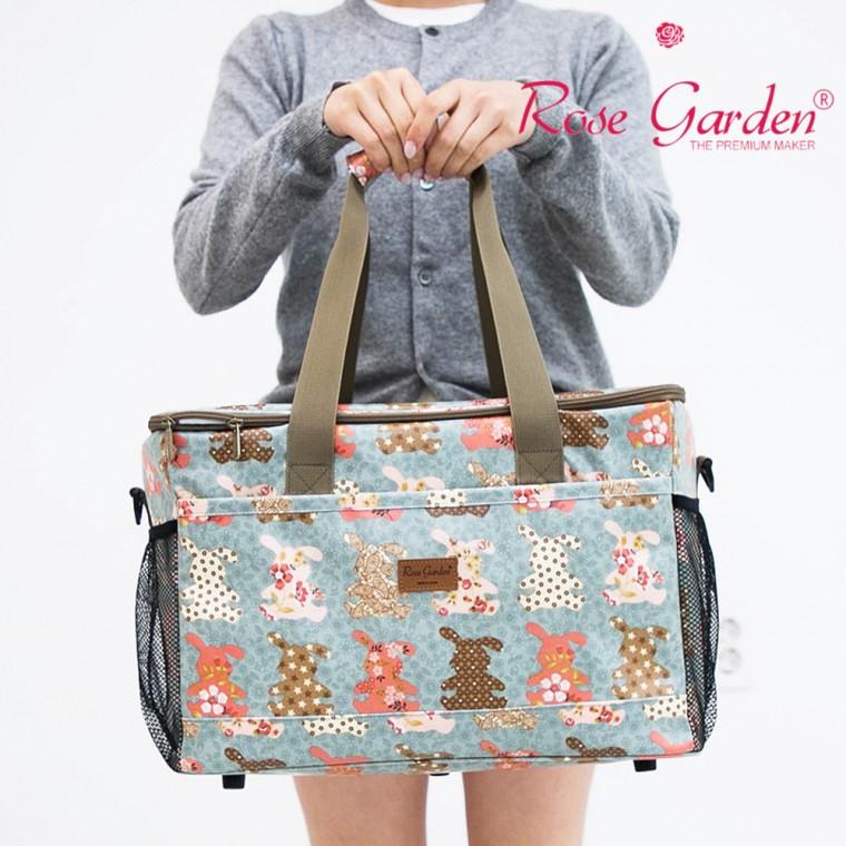 KOREA 로즈가든 보온보냉 가방 쿨러백 XL 특대형 여행 소풍 피크닉 캠핑 보냉백 보냉가방 아이스박스