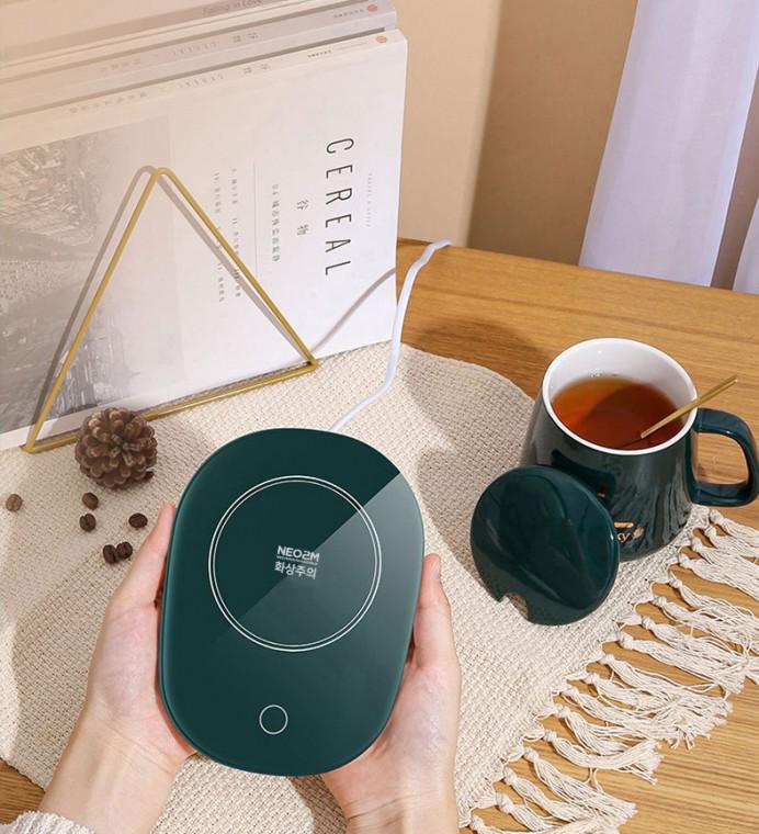 55도유지 컵워머 보온 컵받침대 커피 차 우유