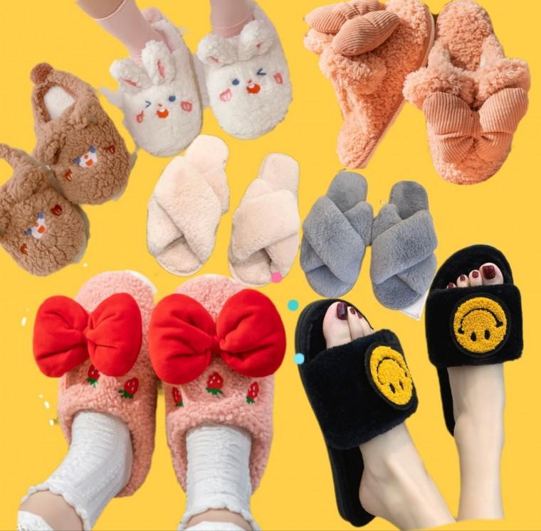 *새롬샵* 최신상 겨울 털슬리퍼/ 퍼슬리퍼 모음전