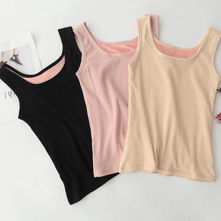 발열기모 보온 나시