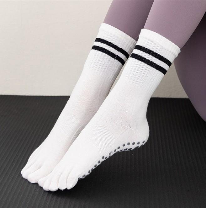 필라테스 양말 요가 토삭스 발가락 리얼 롱삭스 파스텔 논슬립