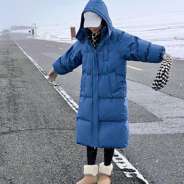 하이넥 스타일 빠방이 롱기장 패딩 점퍼 겨울철 따뜻한 패션 베이직한 체온유지 아우터