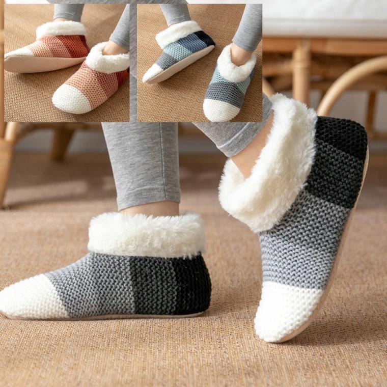 스노우 양털 실내화 겨울덧신 사무실 방한 거실화 털슬리퍼 커플실내화