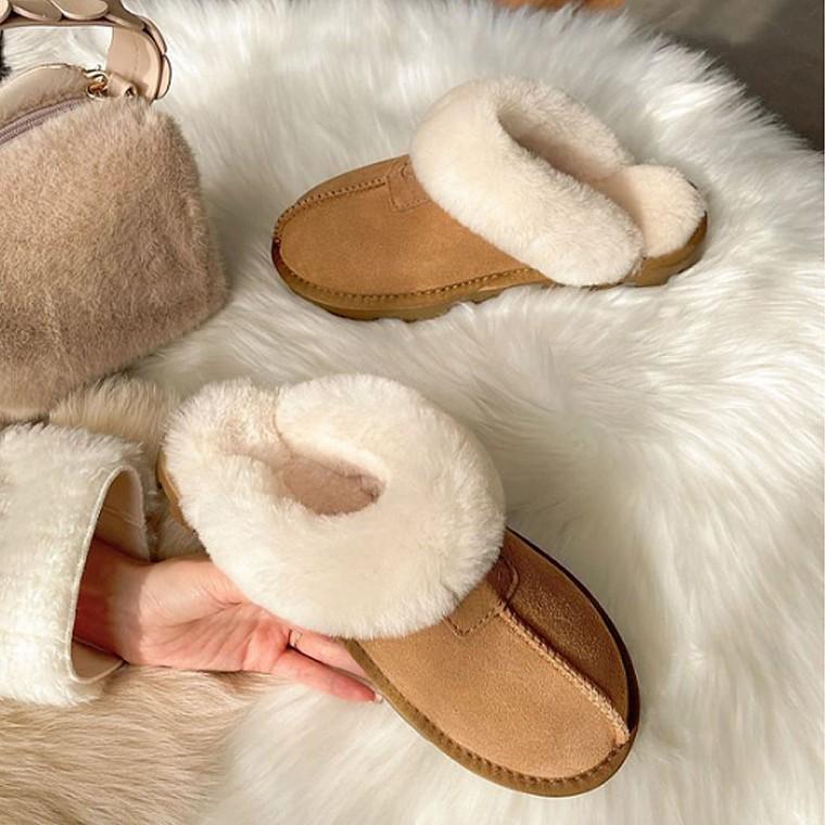 털신발 겨울 데일리 여자 털슬리퍼 블로퍼 털슈즈