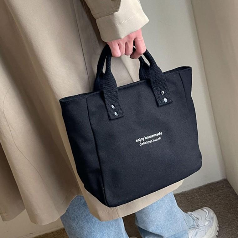 [히트템] 딜리셔스 런치백 도시락가방 도시락통 토트백