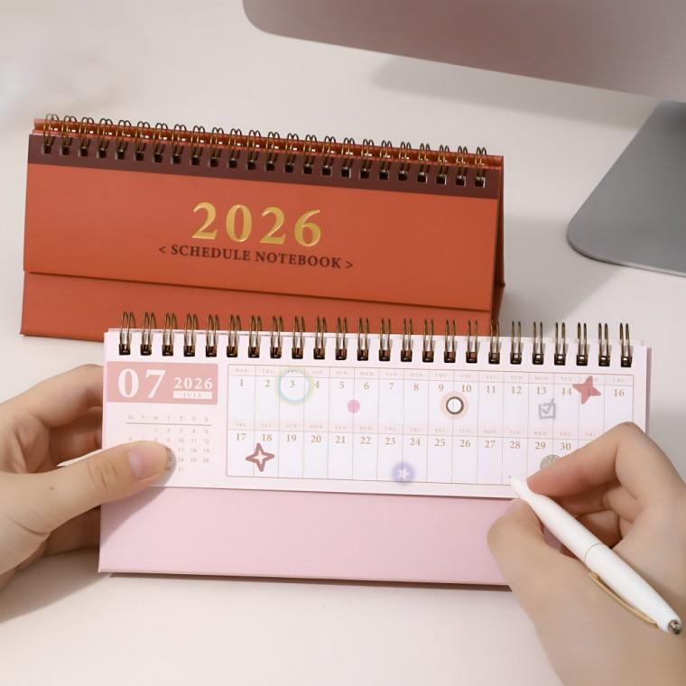 [별별창고] 2026 탁상달력 2026년 책상달력 25년 10월부터 26년 캘린더 카렌다 미니 탁상용 책상