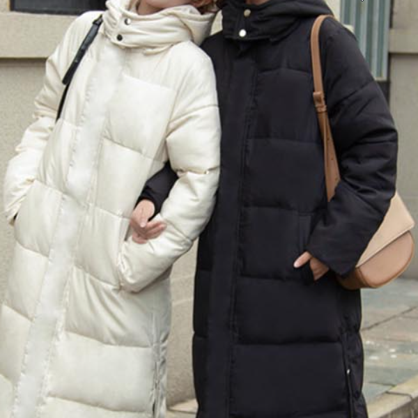 가볍지만 보온성이 뛰어나 활동성까지 갖춘 트렌디한 여자 롱패딩으로 올겨울 필수 점퍼