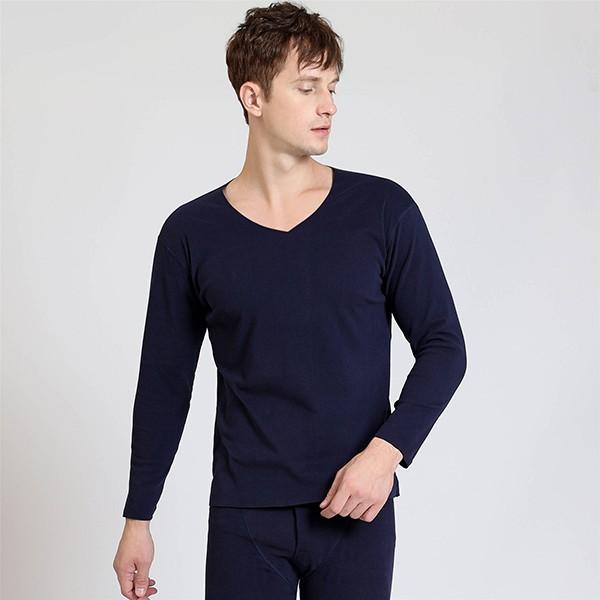 브이넥 3컬러 상하의세트 남성 베이직 내복 이너웨어 INW012