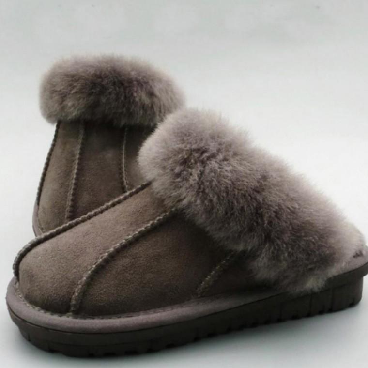 남녀공용 겨울 양가죽 양털 털 슬리퍼 방한 실내화
