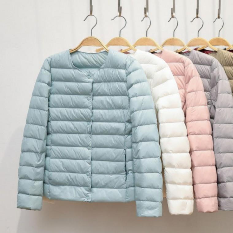 오리털 여성 겨울 숏패딩 코트 경량 패딩 점퍼 자켓