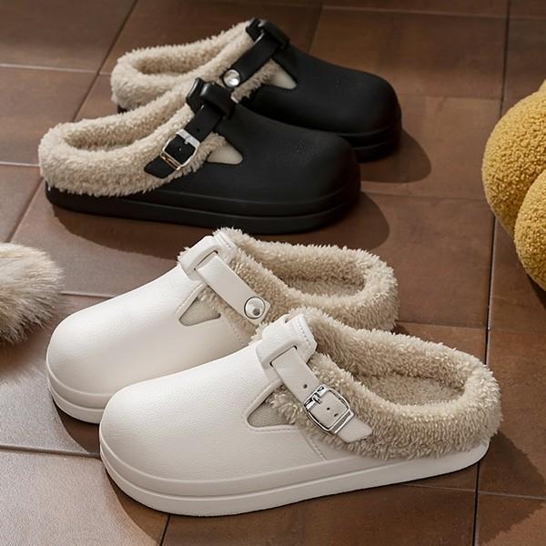 퍼안감 버클 클로그 슬리퍼 DS-9035