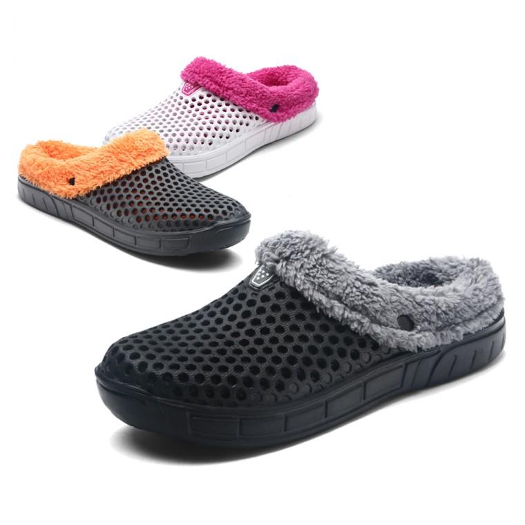 방한EVA슬리퍼 겨울슬리퍼 방한 사무실 털슬리퍼 겨울