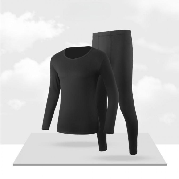 포근한 남녀공용 보온내복 상하의 세트 겨울용 내의