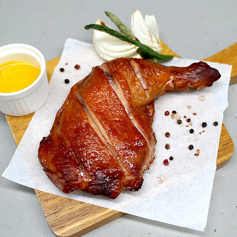 [새담] 훈제 점보 닭다리 250g 이상 x 3팩 (머스타드소스 추가증정)