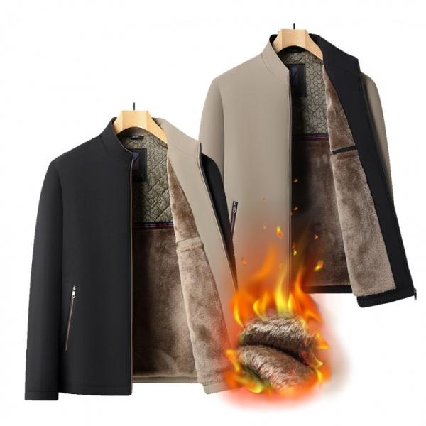 블루종자가발열융기모자켓 집업자켓 점퍼 기모 블루종