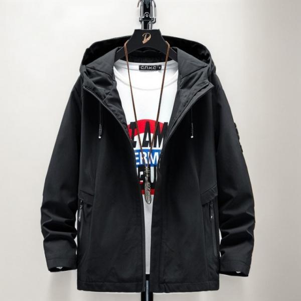 방풍 트러커 자켓 남성 바람막이