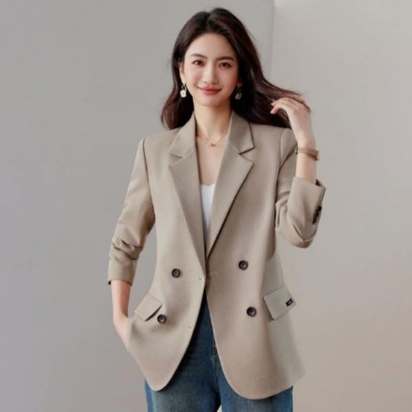 카이씨 자켓 여성자켓 봄자켓 노카라자켓 숏자켓 청자켓 블레이저자켓 체크자켓