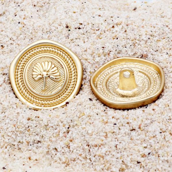 골드23mm 금단추 자켓 요술단추 바지허리 도금