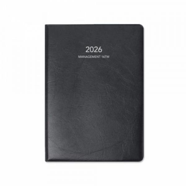 [양지사] 2026년 다이어리 매니지먼트16Tw [블랙] / 182x258mm