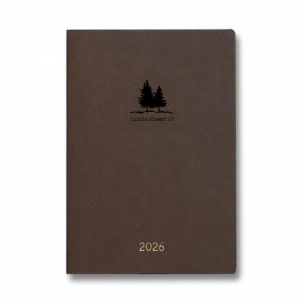 [양지사] 2026년 다이어리 리틀플래닛25 [차콜브라운] / 150x213mm