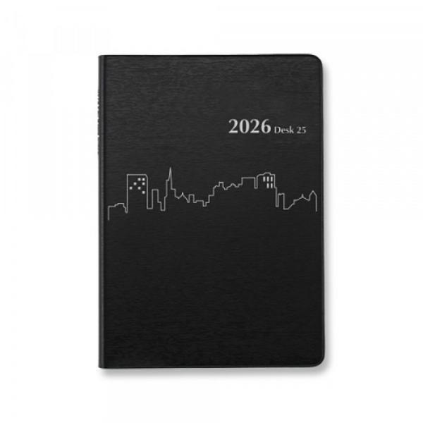 [양지사] 2026년 다이어리 데스크25 [블랙] / 150x213mm